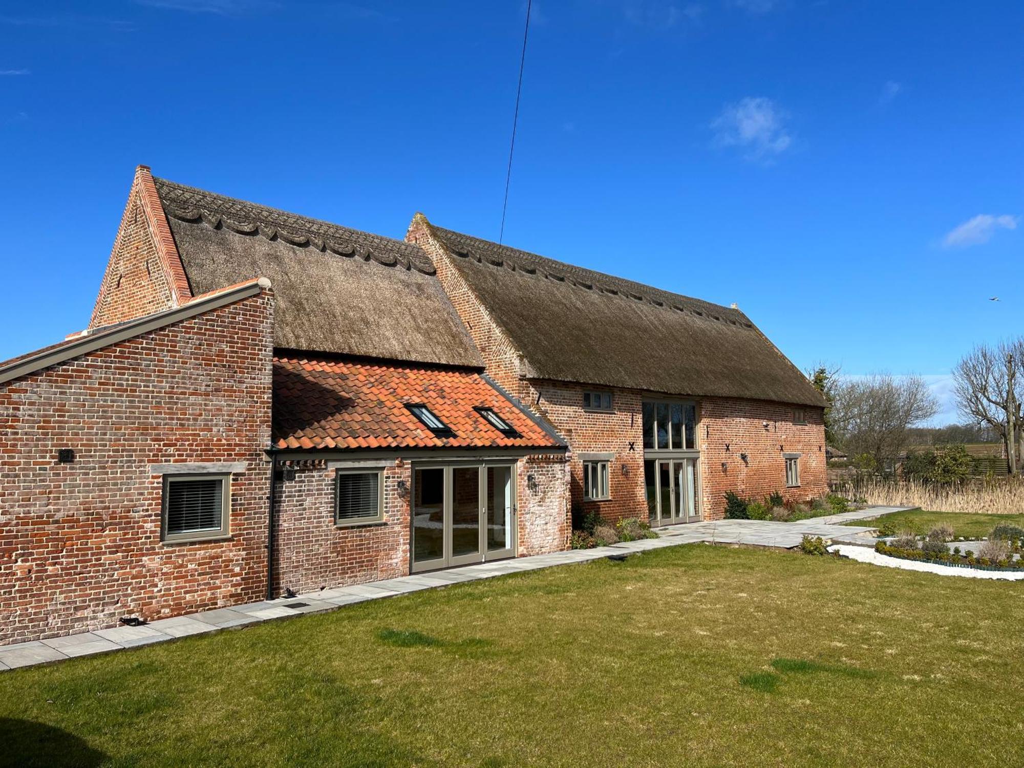 Grange Farm Barn, Filbyヴィラ エクステリア 写真